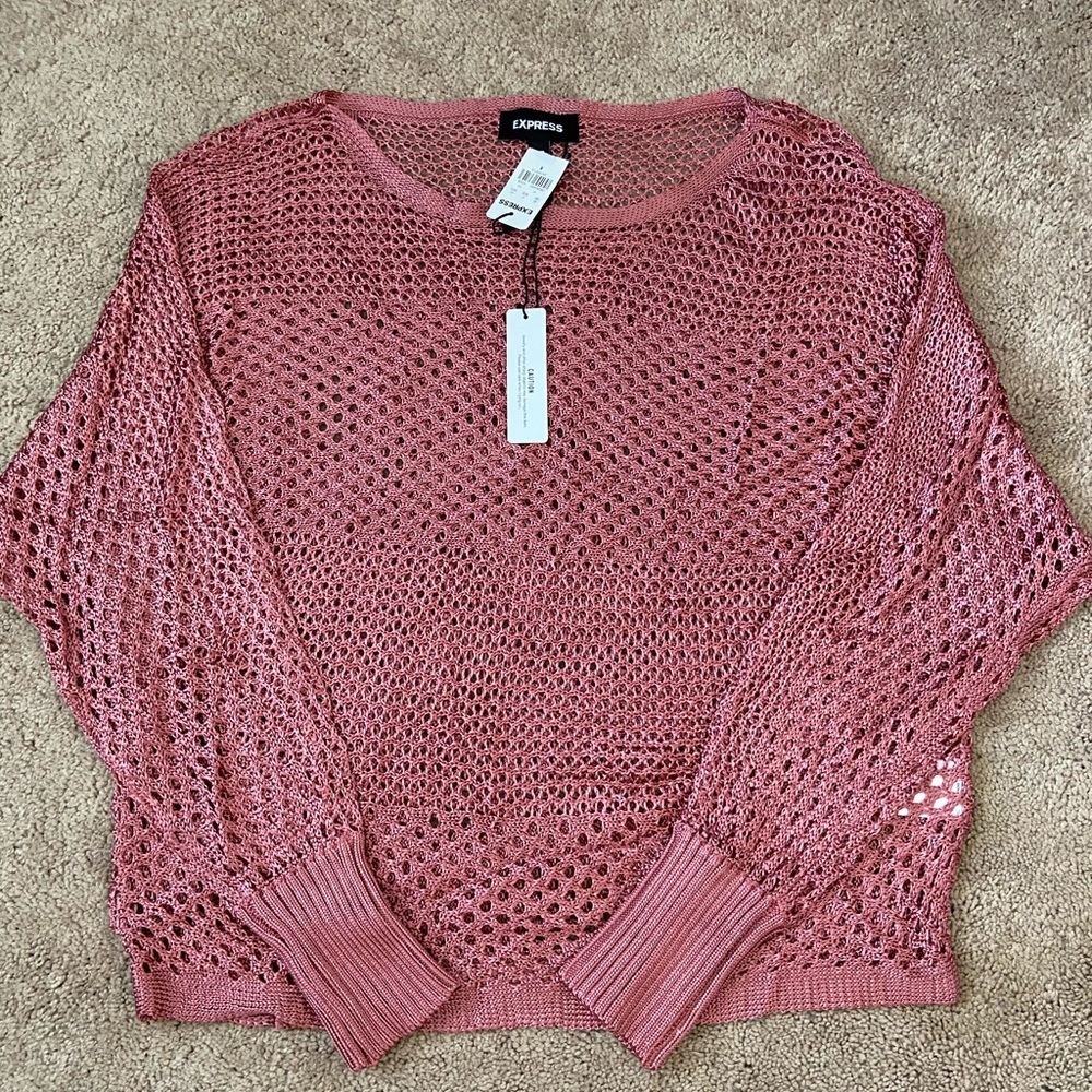 Open Stitch Sweater